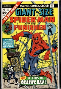 Giant-Size Spider-Man #4 (1975) Punisher [Key Issue]
