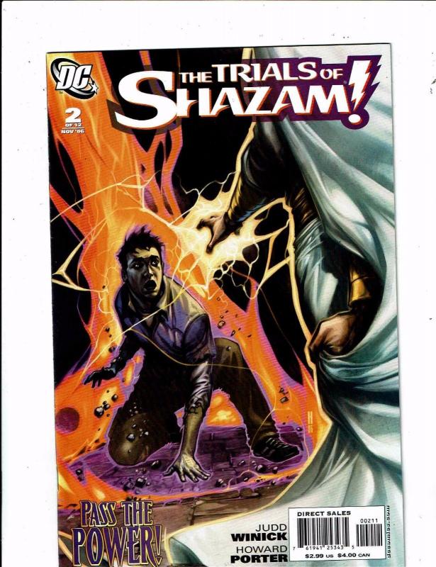 5 DC Comic Books Trials Shazam # 1 2 Streets Gotham # 13 14 Graduat Day # 2 J244 