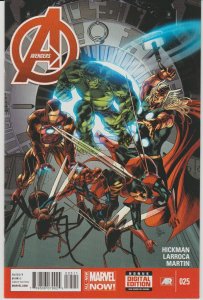 Avengers # 25 Cover A NM Marvel 2014 [G5]