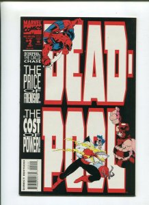 DEADPOOL CIRCLE CHASE #2 (8.5) PRICE OF FRIENDSHIP!! 1993