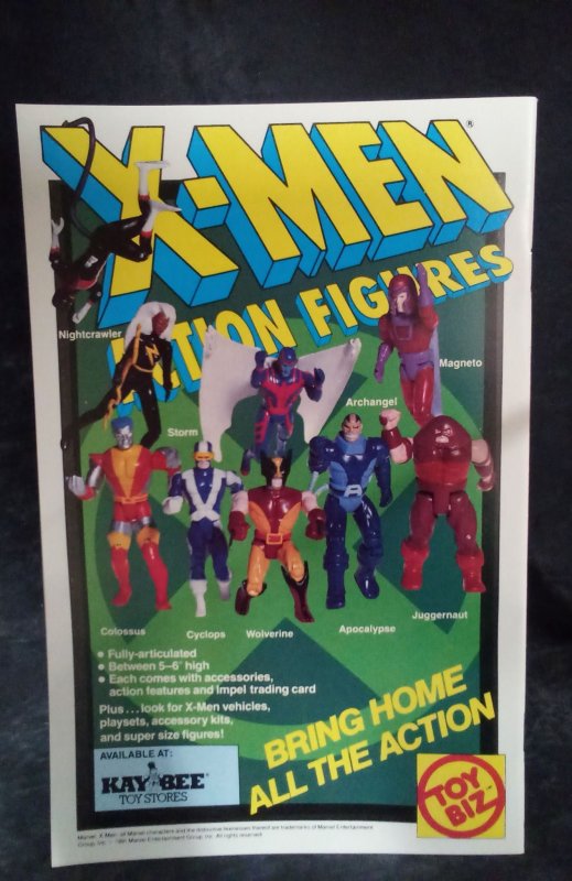 X-Men #1 Colossus and Gambit Cover (1991)