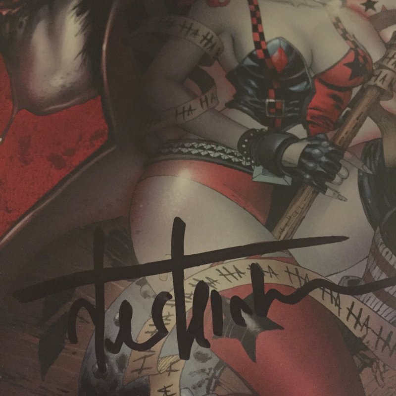 2019 DC Comics Harley Quinn & Poison Ivy #1 Variant Signed by Tyler Kirkham