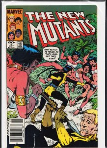 The New Mutants #8 (1983) New Mutants [Key Issue]