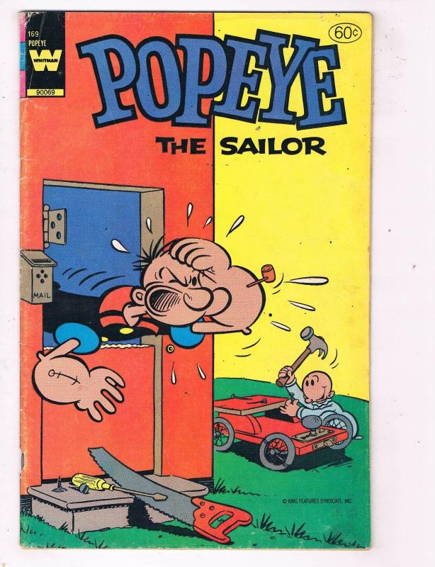 Popeye The Sailor Man #169 VG/FN Whitman Comic Bronze Age Comic Book 1982 DE48