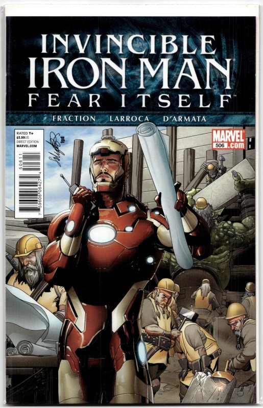Invincible Iron Man #506 (2011) Iron Man