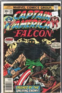 Captain America #204 (1976) Captain America and the Falcon