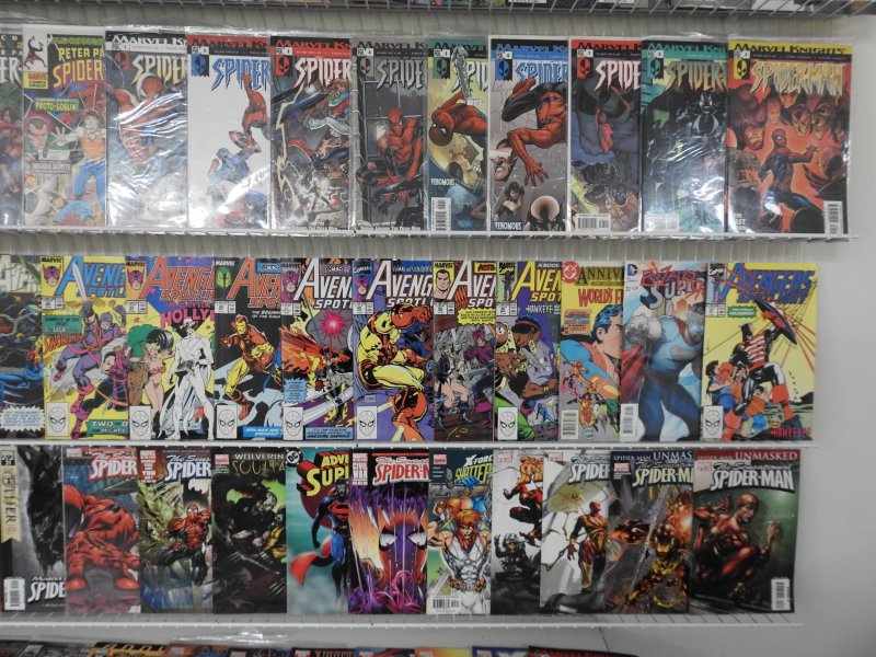 Huge Lot 200+ Comics W/ Spider-Man, Avengers, Morbius, +More! Avg VF- Condition!