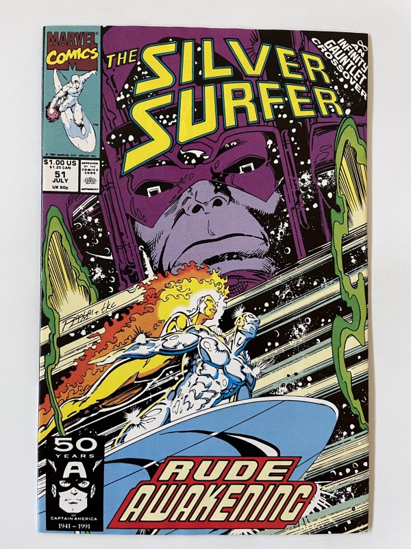 Silver Surfer #51 - NM+ (1991)