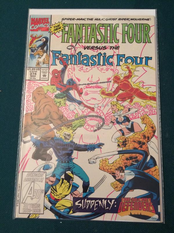 Fantastic Four #374 vs The New Fantastic Four