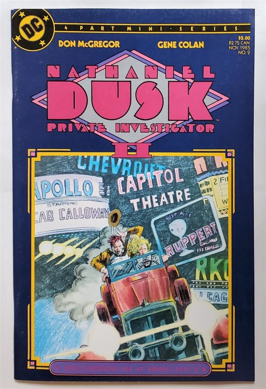 Nathaniel Dusk #2 (March 1984, DC) 8.0 VF