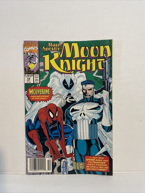 Moon Knight #19 Punisher Appearance