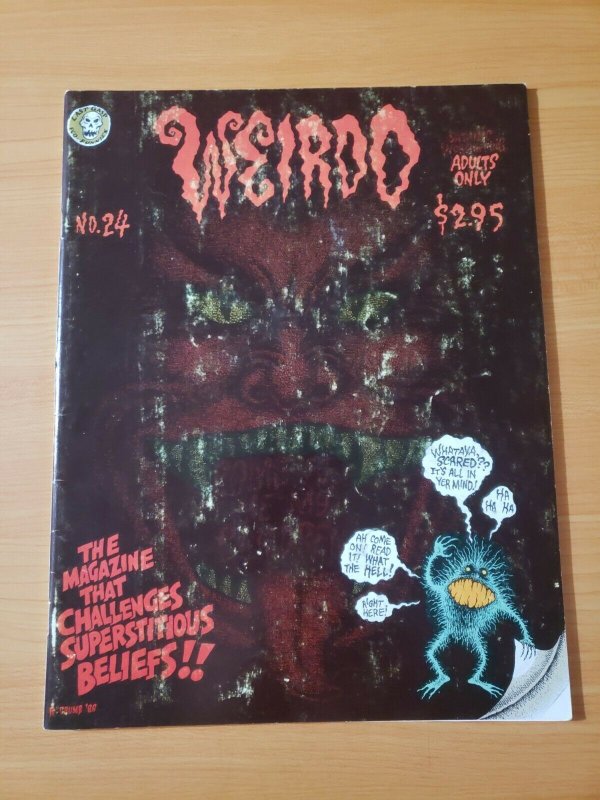 Weirdo #24 ~ FINE - VERY FINE VF ~ 1988 Last Gasp Underground R Crumb