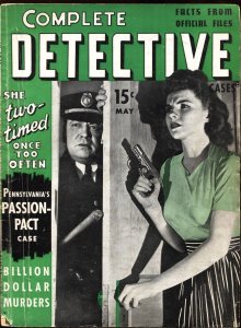 Complete Detective Cases 5/1941-Joe Simon-Billion Dollar Murders- True Crime