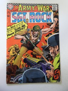 Our Army at War #176 (1967) VG- Condition moisture stains