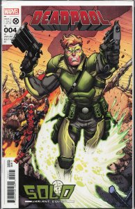 Deadpool #4 Nauck Cover (2023) Deadpool