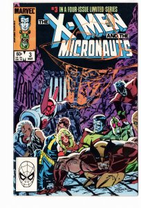 The X-Men and The Micronauts #3 (1984)