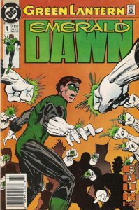 Green Lantern: Emerald Dawn #4 (Newsstand) VF ; DC