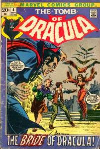 Tomb of Dracula (1972 series) #4, VG- (Stock photo)