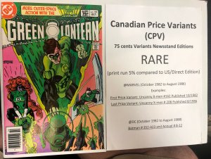Green Lantern (1983) # 169 (VF/NM) Canadian Price Variant (CPV)