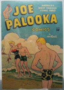 Joe Palooka #2 ~ Harvey Publications 1946 ~ CGC 8.0 VF ~ Ham Fisher Cover & Art