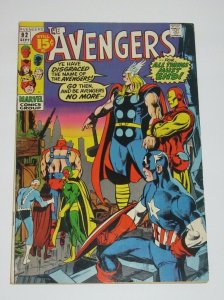 Avengers #92 Neal Adams Cover 1971 Marvel Comics FN