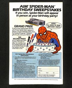 Amazing Spider-Man Aim Toothpaste Giveaway #0