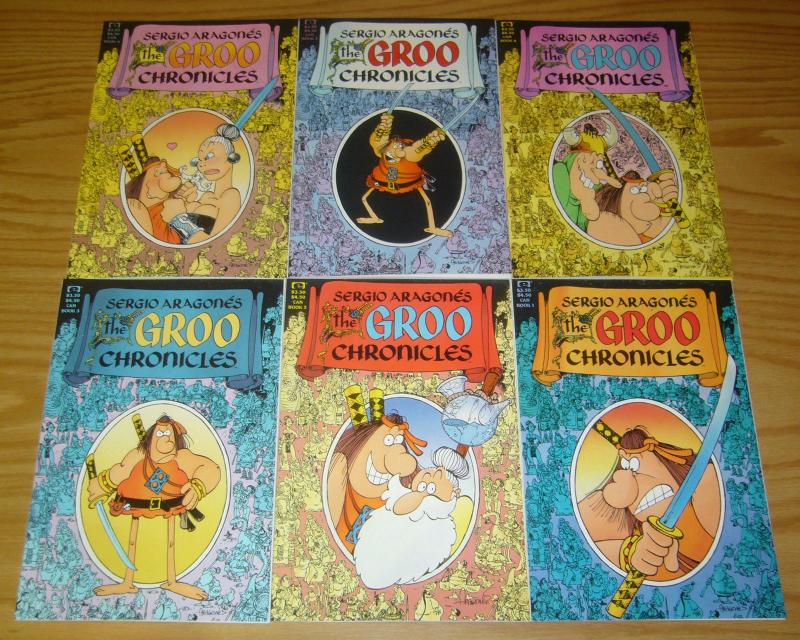 Sergio Aragones' the Groo Chronicles #1-6 VF/NM complete series - epic comics