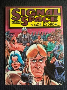 1983 SIGNAL FROM SPACE by Will Eisner HC FN+ 6.5 Kitchen Sink