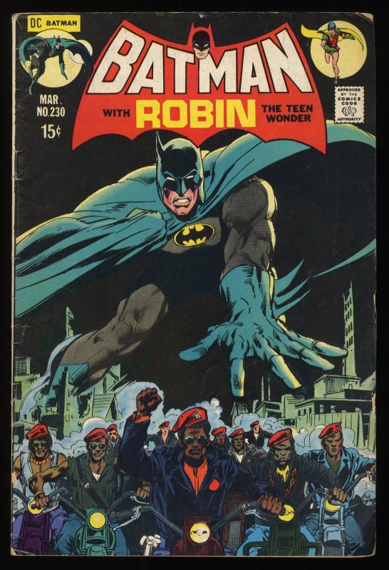 Batman #230 Classic Neal Adams Cover!