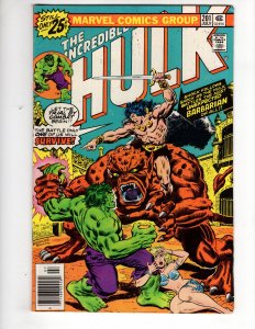 The Incredible Hulk #201 (F/VF)  1976 Bronze Age Marvel