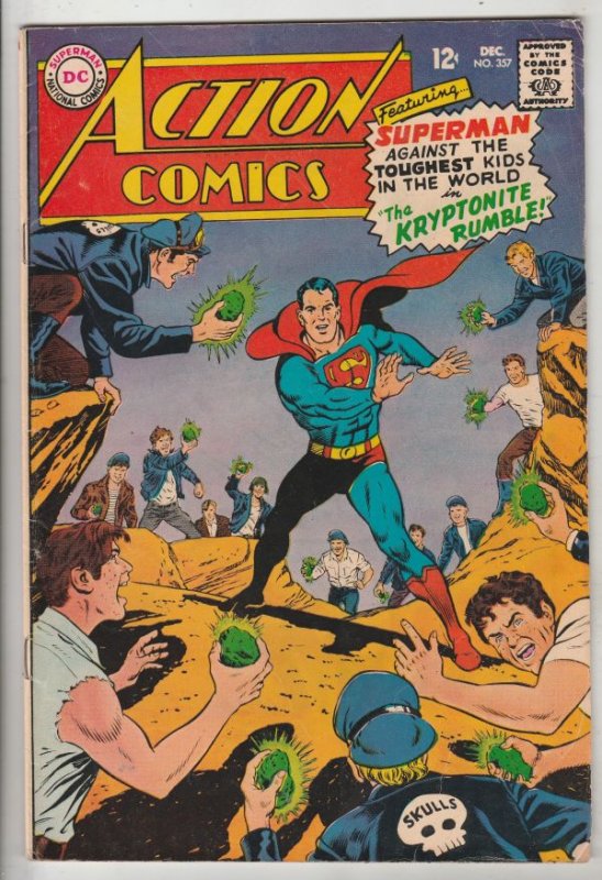 Action Comics #357 (Dec-67) FN/VF Mid-High-Grade Superman