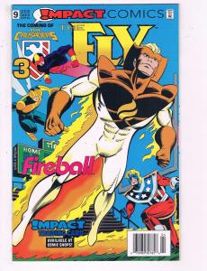 The Fly #9 VF Impact Comics Comic Book Fireball DE19