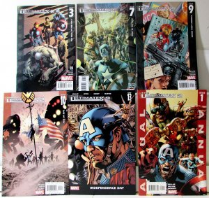 The Ultimates 2 Lot of 6 #3, 7, 9, 10, 13, Annual 1 2005 Marvel Iron Man Comics