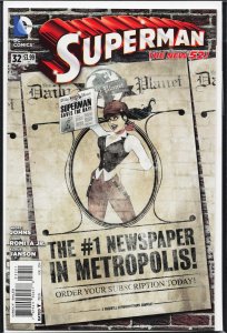 Superman #32 Bombshells Cover (2014) Superman [Key Issue]