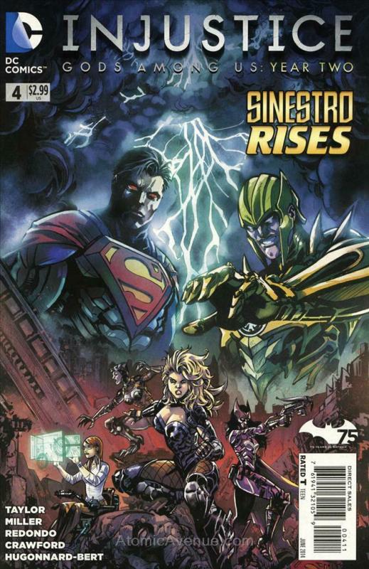 Injustice Year Two #4 VF; DC | save on shipping - details inside