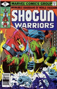 Shogun Warriors #11 VG ; Marvel | low grade comic Doug Moench