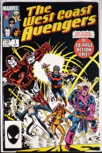 WEST COAST AVENGERS #1-8 Complete Hawkeye Wonder Man 8 Issues 1985 Marvel MCU