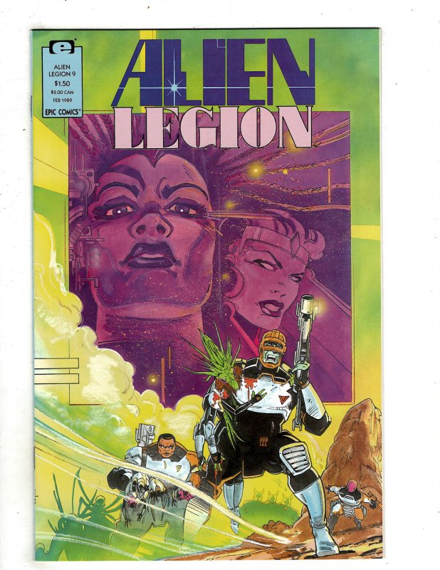 Alien Legion #9 (1989) SR18