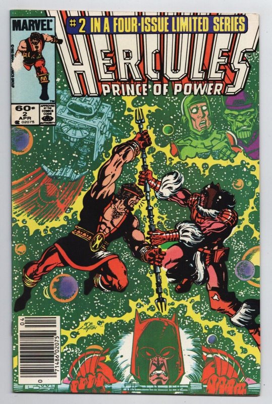 Hercules #2 Skrulls | Red Wolf (Marvel, 1984) VG 