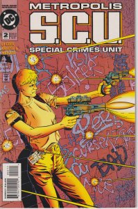 DC Comics! Metropolis S.C.U. ! Issue #2!