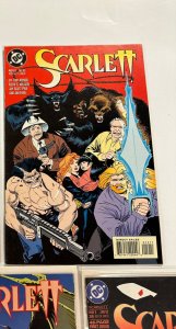 4 Scarlett DC Comic Books # 1 2 3 12 Batman Superman Flash 65 CT1
