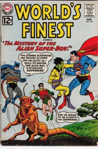 World's Finest Comics #124 (1962) Superman and Batman and Robin