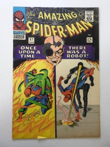 The Amazing Spider-Man #37 (1966) FN+ Condition! manufactured w/ 1 staple