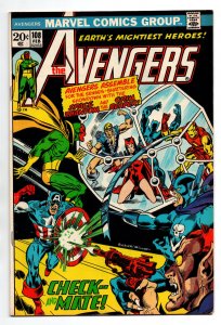 Avengers #108 - Captain America - Iron Man - Grim Reaper - 1973 - FN