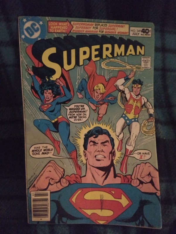 Superman #349 FN