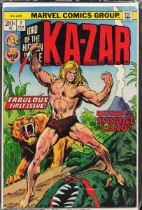 Ka-Zar #1 (1974) Ka-Zar