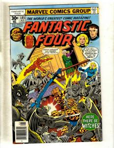 Lot Of 6 Fantastic Four Marvel Comic Books # 179 181 182 183 184 185 Thing JF23