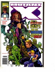 Lot Of 10 Mutant X Marvel Comics # 1 2 3 4 5 6 7 8 9 10 X-Men Wolverine GM6