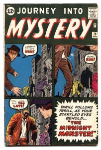 Journey Into Mystery #79--1962--Marvel--Jack Kirby--Steve Ditko--comic book