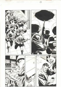 The H.A.R.D. Corps #19 p.10 - Valiant - Soldiers - 1994 art by Rik Levins